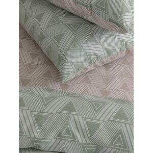 Palamaiki Σετ Διπλά Σεντόνια Fashion Life 200x260 FL6298 Πράσινο