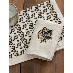 Palamaiki Σετ 2 Πετσέτες Κουζίνας 30x50 MH400 TIGER Εκρού