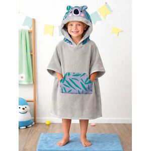 Palamaiki Παιδική πετσέτα με κουκούλα 70x120 KOALA Γκρι
