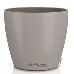 LECHUZA Cachepot Deco 35 Επιτραπέζια Γλάστρα Ø35x33cm Sand Brown Γερμανίας