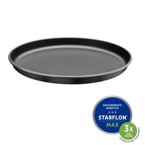 TRAMONTINA Αντικολλητικό Ταψί Πίτσας Brasil Ø36.6x3cm 2.5L Αντοχή Starflon Max 3x 0.39kg