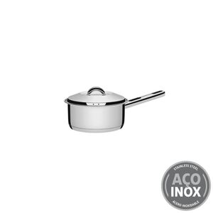 TRAMONTINA Κατσαρολάκι Solar Induction Ø18x11.3cm 1.4L Ανοξείδωτο Ατσάλι με Τριπλή Βάση & Καπάκι 0.9kg