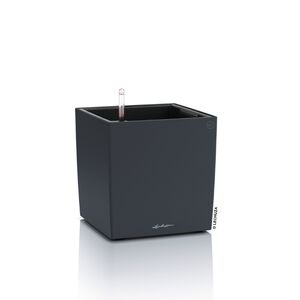 LECHUZA Cube Color 30 Επιδαπέδια Γλάστρα Κύβος 30x30x30cm Αυτοποτιζόμενη με Δοχείο Slate Γερμανίας