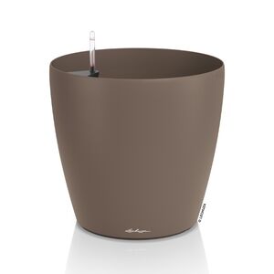 LECHUZA Classico 50 Επιδαπέδια Γλάστρα Ø50x46m Αυτοποτιζόμενη Nutmeg Γερμανίας