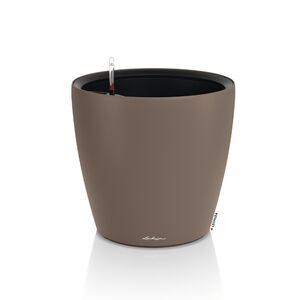 LECHUZA Classico Color LS 50 Επιτραπέζια Γλάστρα Ø49x46cm Αυτοποτιζόμενη με Δοχείο Φύτευσης Nutmeg Ματ Γερμανίας