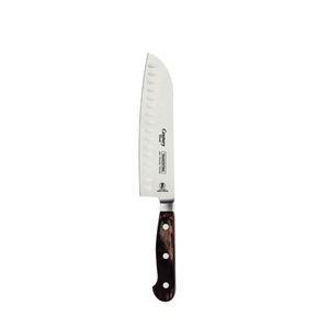 TRAMONTINA Μαχαίρι Santoku με Λεία Λεπίδα 18cm ("7") και Ξύλινη Χειρολαβή Century Wood