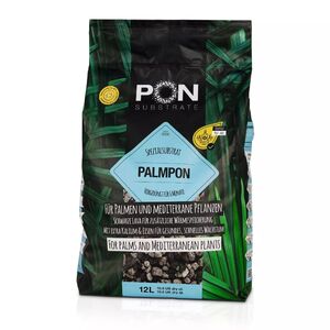LECHUZA PALMPON Υπόστρωμα Φύτευσης 12lt με Λίπασμα για Φοινικοειδή Τροπικά Μεσογειακά Φυτά για Γλάστρες Lechuza