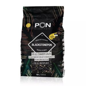 LECHUZA BLACKSTONEPON Υπόστρωμα Φύτευσης 18lt με Λίπασμα σε Μαύρο Χρώμα για Φυτά Εσωτερικού Χώρου  για Γλάστρες Lechuza