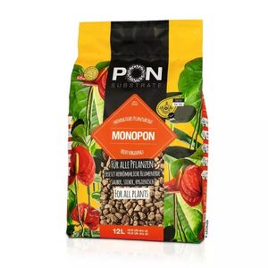 LECHUZA MONOPON Υπόστρωμα Φύτευσης 12lt Γενικής Χρήσης με Ελαφρόπετρα για όλα τα Φυτά και τις Γλάστρες