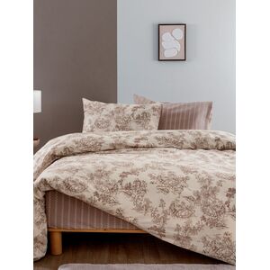 Palamaiki Σετ Παπλωματοθήκη Υπέρδιπλη Fashion Life 230x250 FL6306 Μπεζ