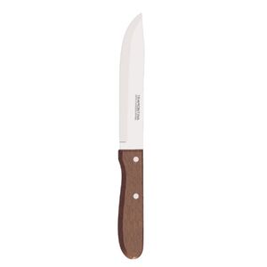 TRAMONTINA Traditional Μαχαίρι Κρέατος με Λεία Λεπίδα 15cm και Ξύλινη Χειρολαβή