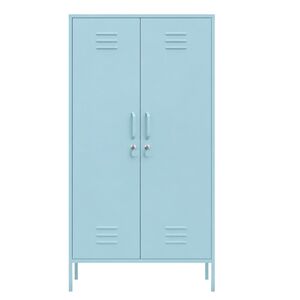 STEELEN COLOR Μεταλλική Ντουλάπα 90x55x190cm Πάχους 0.4mm Εσωτερικού Χώρου με Πόδια Baby Blue