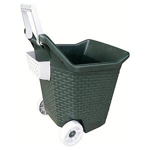 Καρότσι Κήπου Μεταφοράς Πλαστικό 59x50x72cm 3.9kg 76lt Αντοχή 60kg Καφέ BAMA Ιταλίας