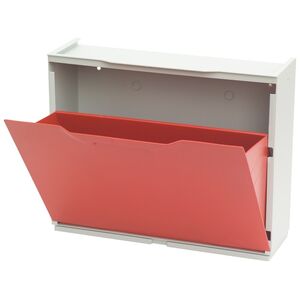 ARTPLAST Ιταλίας Παπουτσοθήκη Πλαστική Συναρμολογούμενη 51x17.3x41cm για 3 Ζευγάρια 2.5kg UNIKA Κόκκινη