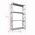 Metalsistem Dexion Γαλβανιζέ Ραφιέρα 120x32x200cm Αντοχή 180kg / Ράφι με 4 Ράφια