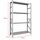 Metalsistem Dexion Γαλβανιζέ Ραφιέρα 120x40x200cm Αντοχή 180kg / Ράφι με 4 Ράφια
