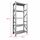 Metalsistem Dexion Γαλβανιζέ Ραφιέρα 90x40x200cm Αντοχή 195kg / Ράφι με 6 Ράφια