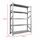 Metalsistem Dexion Γαλβανιζέ Ραφιέρα 150x40x200cm Αντοχή 160kg / Ράφι με 6 Ράφια