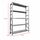 Metalsistem Dexion Γαλβανιζέ Ραφιέρα 150x40x250cm Αντοχή 160kg / Ράφι με 6 Ράφια