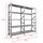 Metalsistem Dexion Γαλβανιζέ Ραφιέρα 180x32x200cm Αντοχή 195kg / Ράφι με 12 Ράφια Max Αντοχή 2340kg