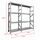 Metalsistem Dexion Γαλβανιζέ Ραφιέρα 210x32x200cm Αντοχή 160kg / Ράφι με 8 Ράφια Max Αντοχή 1280kg