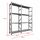 Metalsistem Dexion Γαλβανιζέ Ραφιέρα 210x32x250cm Αντοχή 160kg / Ράφι με 8 Ράφια Max Αντοχή 1280kg
