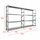 Metalsistem Dexion Γαλβανιζέ Ραφιέρα 300x32x200cm Αντοχή 170kg / Ράφι με 8 Ράφια Max Αντοχή 1360kg