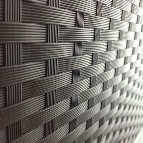 ARTPLAST Ιταλίας Παπουτσοθήκη Πλαστική Συναρμολογούμενη 51x17.3x41cm για 3 Ζευγάρια 2.5 kg RATTAN UNIKA Γκρι Καφέ - Μπεζ