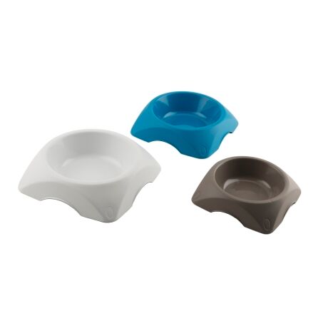 Ταΐστρα Σκύλου-Γάτας 25x25x6.1cm Λευκό 1.2lt BAMA GROUP Ιταλίας