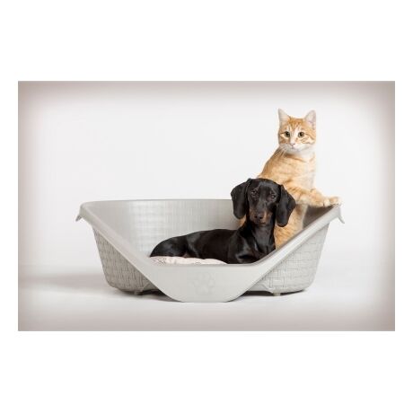 Στρώμα Σκύλου-Γάτας 45x30x8cm για Κρεβατάκι 60x44x21cm Καφέ BAMA GROUP