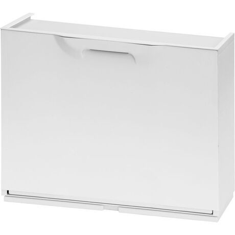 ARTPLAST Ιταλίας Παπουτσοθήκη Πλαστική Συναρμολογούμενη 51x17.3x41cm για 3 Ζευγάρια 2.5kg UNIKA Λευκή Λεία