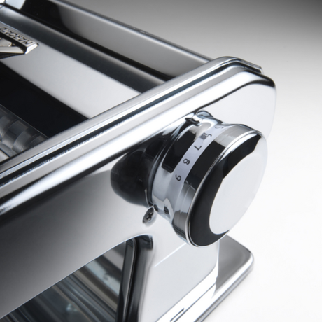 MARCATO Ιταλίας ATLAS180 Classic Μηχανή Φύλλου και Ζυμαρικών 23x20x15.5cm Επιχρωμιωμένο Ατσάλι Διαιρούμενη MAX Πλάτος Ζύμης 18cm Βάρος 1.94kg