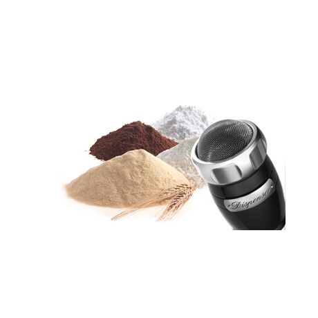 MARCATO Ιταλίας Αχνορίχτης Design 5.5x12.5cm  από Ανοδιωμένο Αλουμίνιο Μαύρο