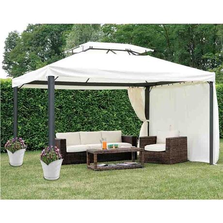 Γλάστρα Κρεμαστή για Κολώνες 35x39x30cm Πλαστική 10lt Λευκή TULIPANO BAMA Ιταλίας