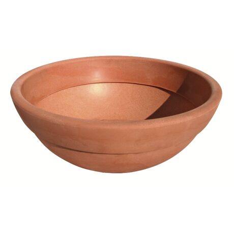BAMA ITALY Γλάστρα Βαρέως Τύπου Στρογγυλή σε 2 Μεγέθη από Ø40 Κεραμιδί Εποχής TONDA BOWL