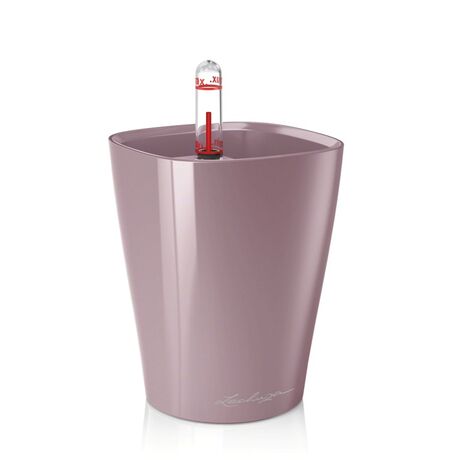 LECHUZA Deltini Επιτραπέζια Γλάστρα 15x15x19cm Αυτοποτιζόμενη με Δοχείο Φύτευσης ΛΙΛΑ Γερμανίας iF Product Design Award 2012