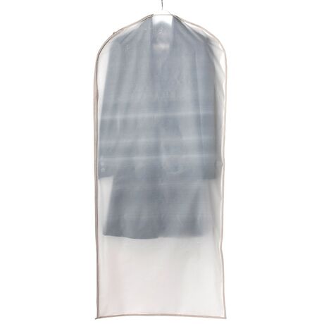 ORDINETT Ιταλίας Θήκη Φύλαξης Κουστουμιών και Παλτών 60x135cm Πολυεστέρας 0.27kg LINETTE 1/135 Διάφανη