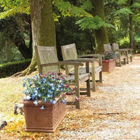 BAMA ITALY Ζαρντινιέρα 60x26x24cm 30lt Πλαστική ΒΑΡΕΩΣ ΤΥΠΟΥ Κεραμιδί FIORIERA VITE