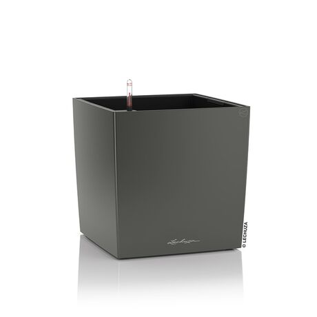 LECHUZA Cube Premium 30 Επιδαπέδια Γλάστρα 29.5x29.5x30cm Αυτοποτιζόμενη με Δοχείο Φύτευσης Ανθρακί ΓερμάνιαςLECHUZA Cube Premium 30 Επιδαπέδια Γλάστρα 29.5x29.5x30cm Αυτοποτιζόμενη με Δοχείο Φύτευσης Ανθρακί Γυαλιστερή Γερμάνιας