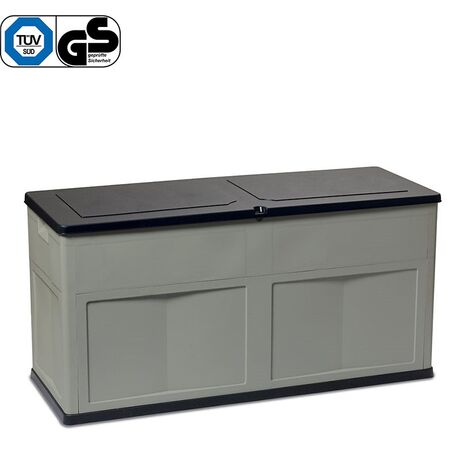 TOOMAX Ιταλίας Πλαστικό Μπαούλο 119x46x60cm 320lt 6.8kg MULTIBOX TREND BASALT GREY/BLACK TUV/GS