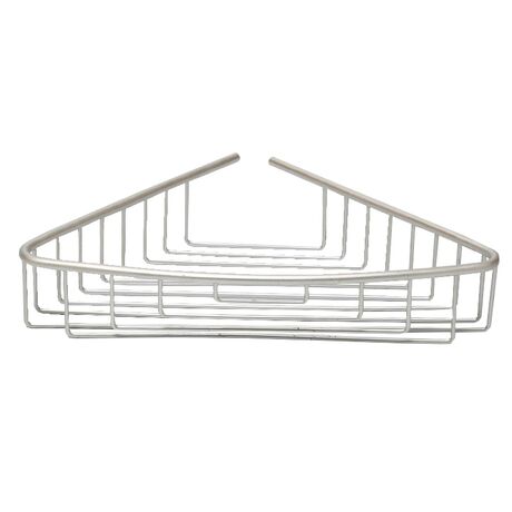 Ραφιέρα Μπάνιου Γωνιακή 35.5x21x7cm 0.38kg Αλουμίνιο
