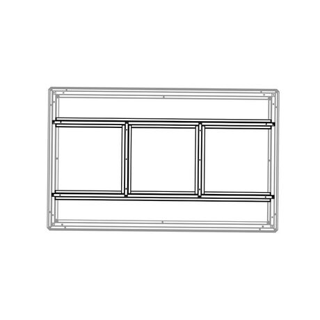 STEELEN Βάση-Πλαίσιο Δαπέδου Γαλβανιζέ Μέταλλο για την Αποθήκη-Σπιτάκι Κήπου 453.102A