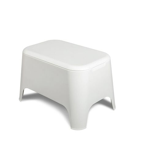 TOOMAX Ορθογώνιο Τραπέζι 59x39x36cm Πλαστικό Βάρος 3.4kg Petra Matte White Ιταλίας