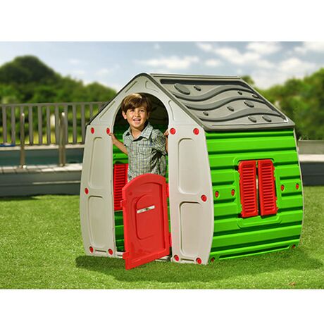 Παιδικό Σπιτάκι Κήπου 102x90x109cm Magical House Πολύχρωμο STARPLAY
