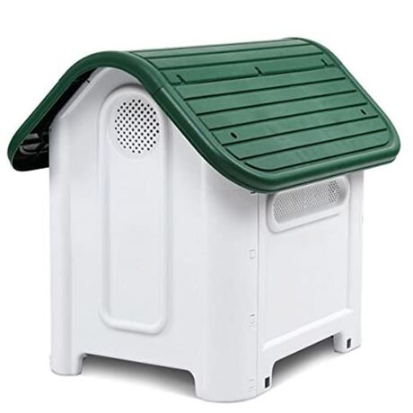 VESTA Σπίτι Σκύλου Large 72x87x75.5cm 8.6kg Λευκό Πάγου-Πράσινο