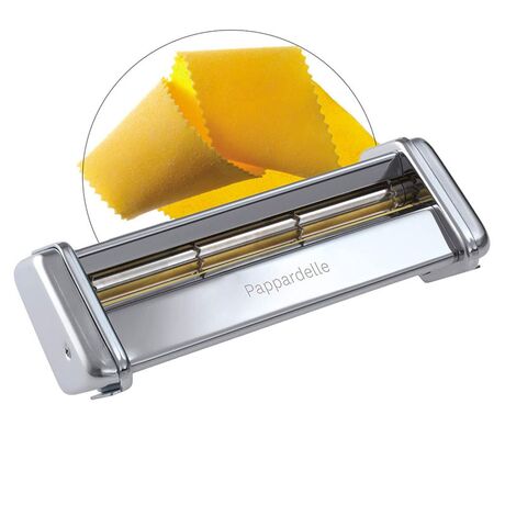 MARCATO Ιταλίας Εξάρτημα Ζυμαρικών PAPPARDELLE για Μηχανές Φύλλου Atlas 150 Classic,Roller, Desing