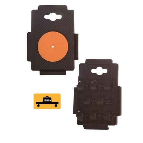 Πλατφόρμα/Βάση Μεταφοράς Αντικειμένων 14x10.5x2.5cm με 8 Ροδάκια Ανυψωτική Ικανότητα 150kg Artplast Ιταλίας