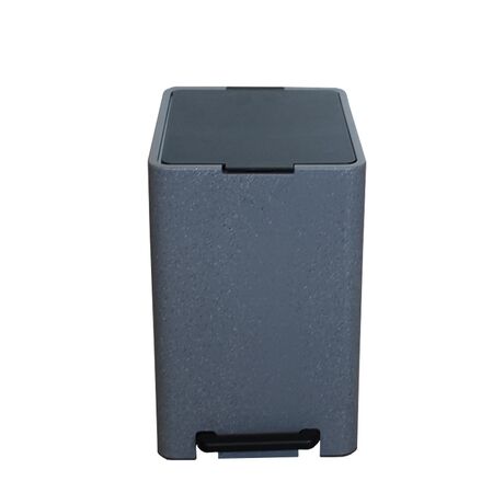 Κάδος Μπάνιου με Πεντάλ 13.5lt 18.5x25x29cm με Εσωτερικό Κάδο 7lt 0.82kg Πλαστικό SOFT CLOSE Λάβα Ελλάδας