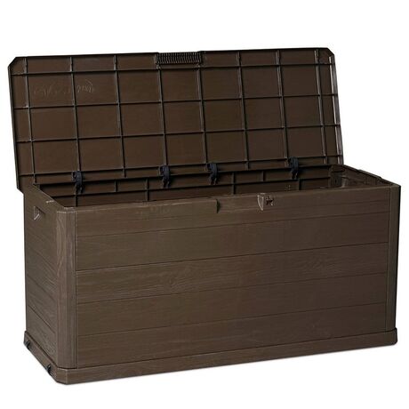 TOOMAX Ιταλίας Πλαστικό Μπαούλο 117x45x56cm 280lt 6.8kg MULTIBOX WOODY'S LINE BROWN TUV/GS