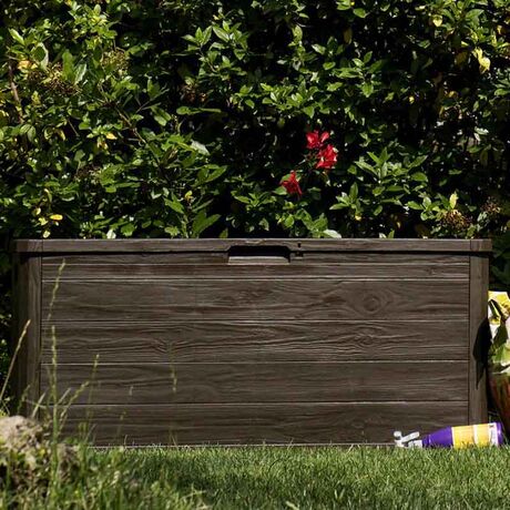 TOOMAX Ιταλίας Πλαστικό Μπαούλο 117x45x56cm 280lt 6.8kg MULTIBOX WOODY'S LINE BROWN TUV/GS